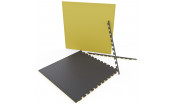 Будо-мат EVA DFC 100 x 100 см, 20 мм, цвет желто-графитовый Будо-мат EVA DFC 100 x 100 см, 20 мм, цвет желто-графитовый