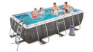 Бассейн каркасный 412x 201x 122см фильтр. насос (220-240В), лестница, диспенсер ChemConnect 56722 Бассейн каркасный 412x 201x 122см фильтр. насос (220-240В), лестница, диспенсер ChemConnect 56722