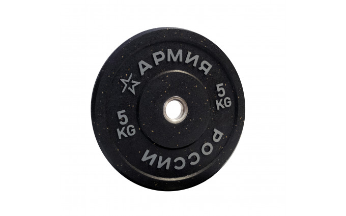 Диск бамперный 5 кг АРМИЯ РОССИИ Диск бамперный 5 кг АРМИЯ РОССИИ