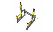 Стойка для приседания и жима с ограничителями (Squat Rack) Стойка для приседания и жима с ограничителями (Squat Rack)